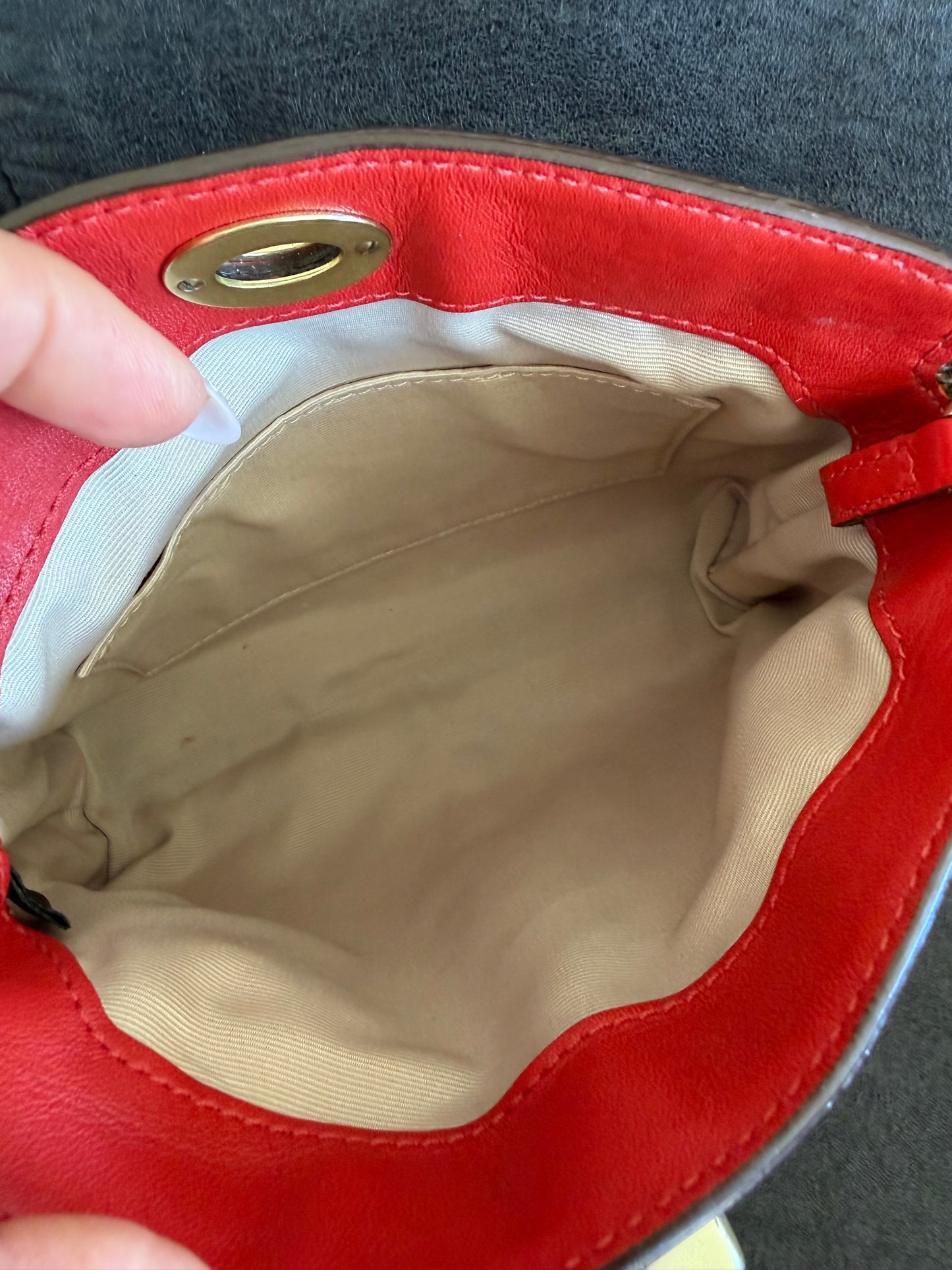 Coach Signature Turnlock Mini Bag