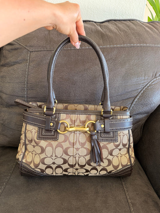 Coach Hamptons Carryall Satchel