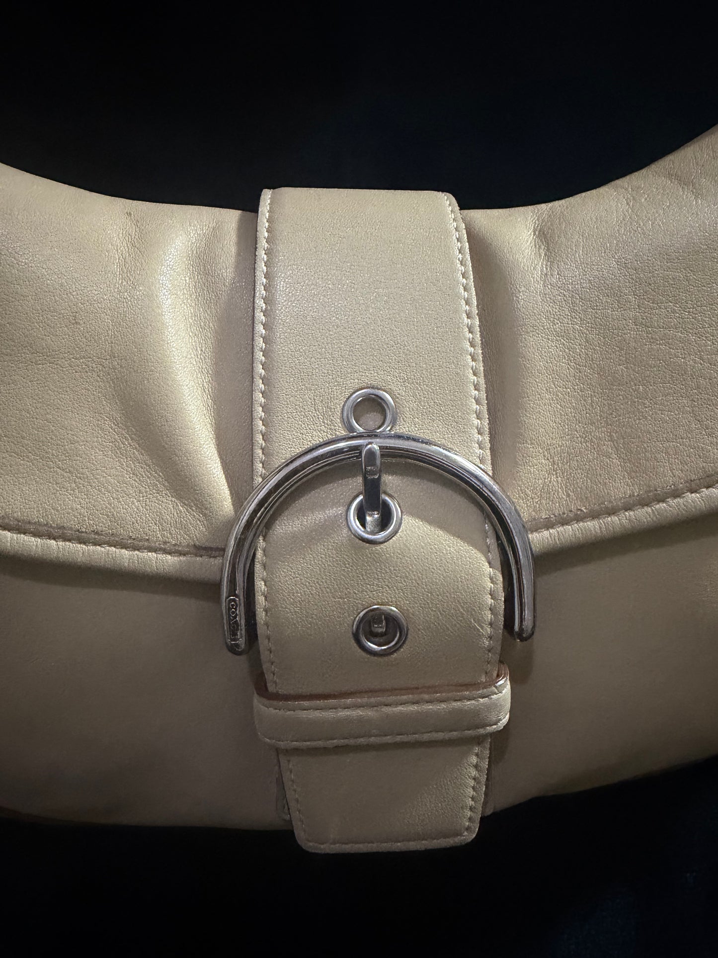 Coach Soho beige Leather
