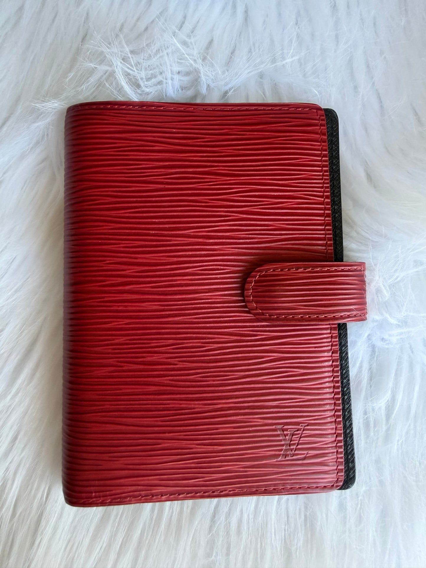 Louis Vuitton Epi Agenda PM planner