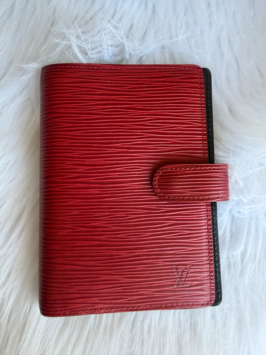 Louis Vuitton Epi Agenda PM planner