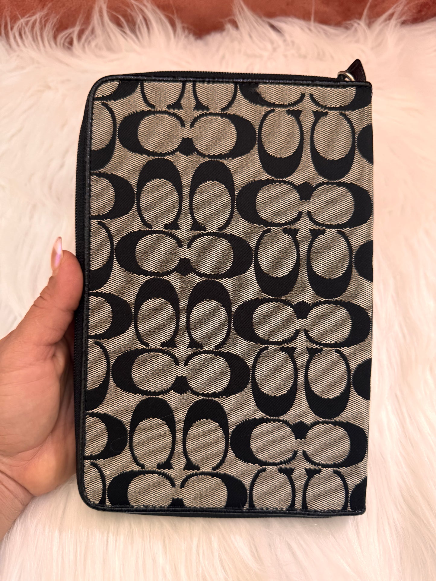 Coach Tablet/E-reader Book Passport Case