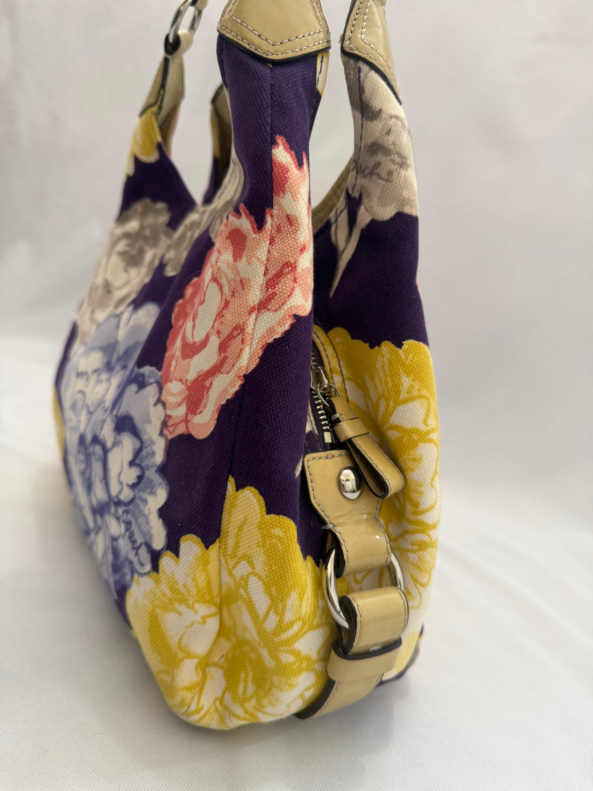 Coach Madison Maggie Navy Floral