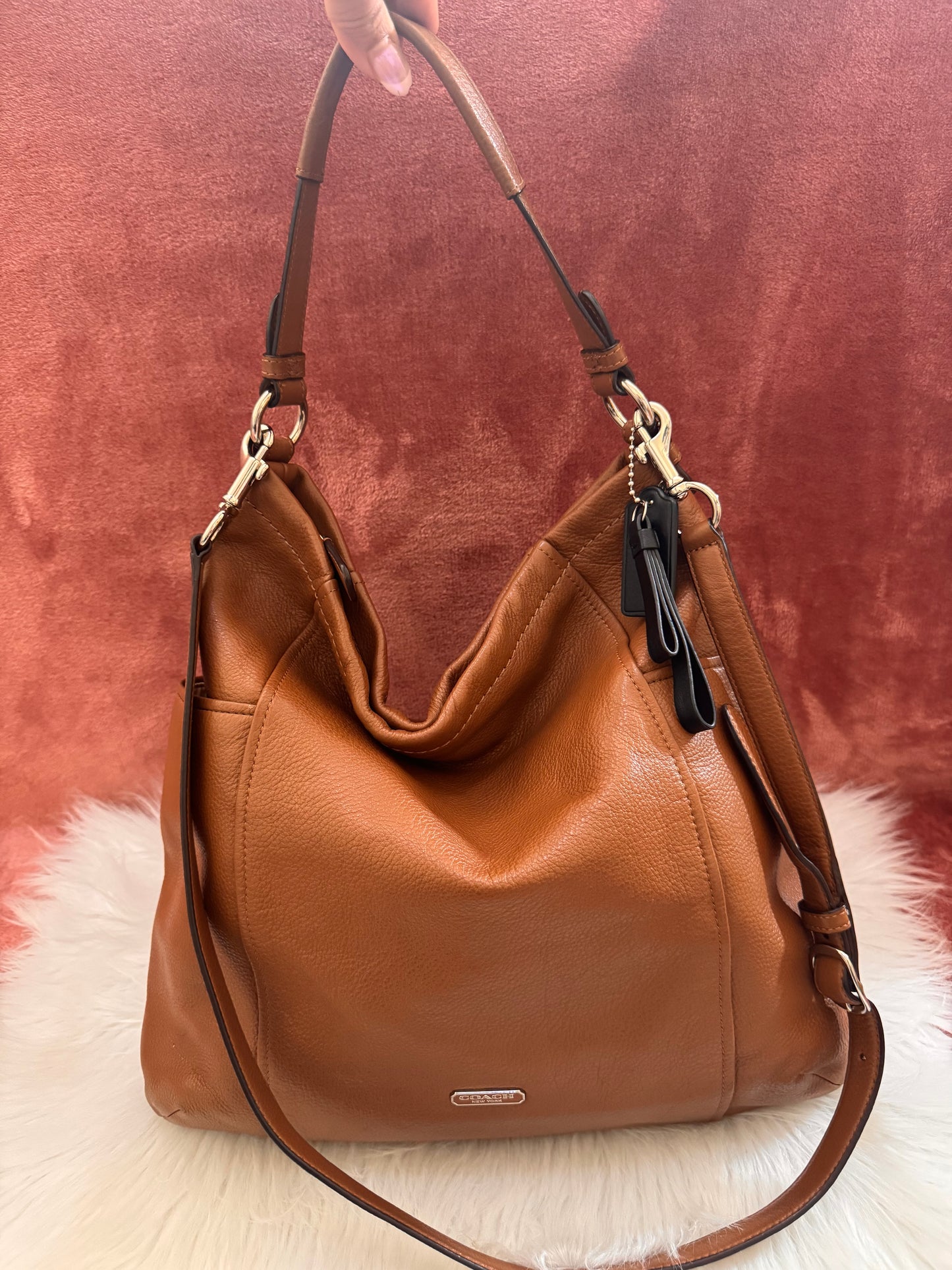 Coach Park Leather Hobo