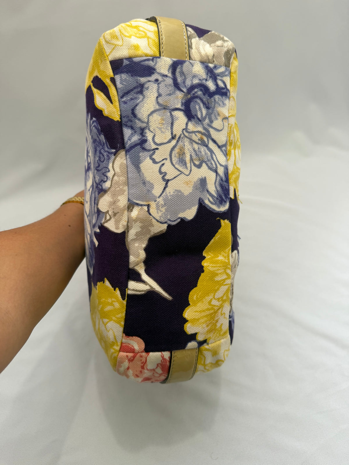 Coach Madison Maggie Navy Floral