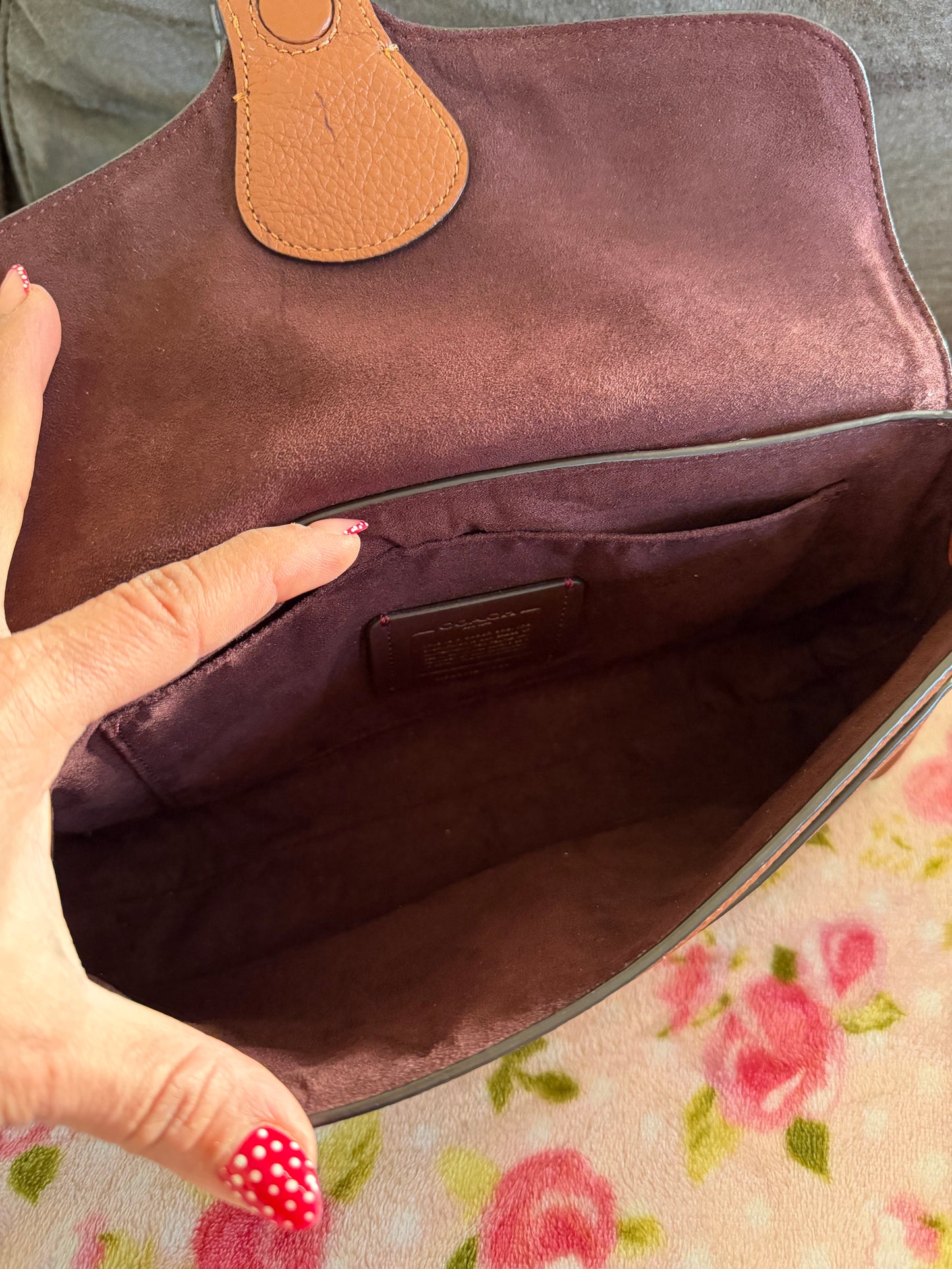 Coach Jade with daisy applique