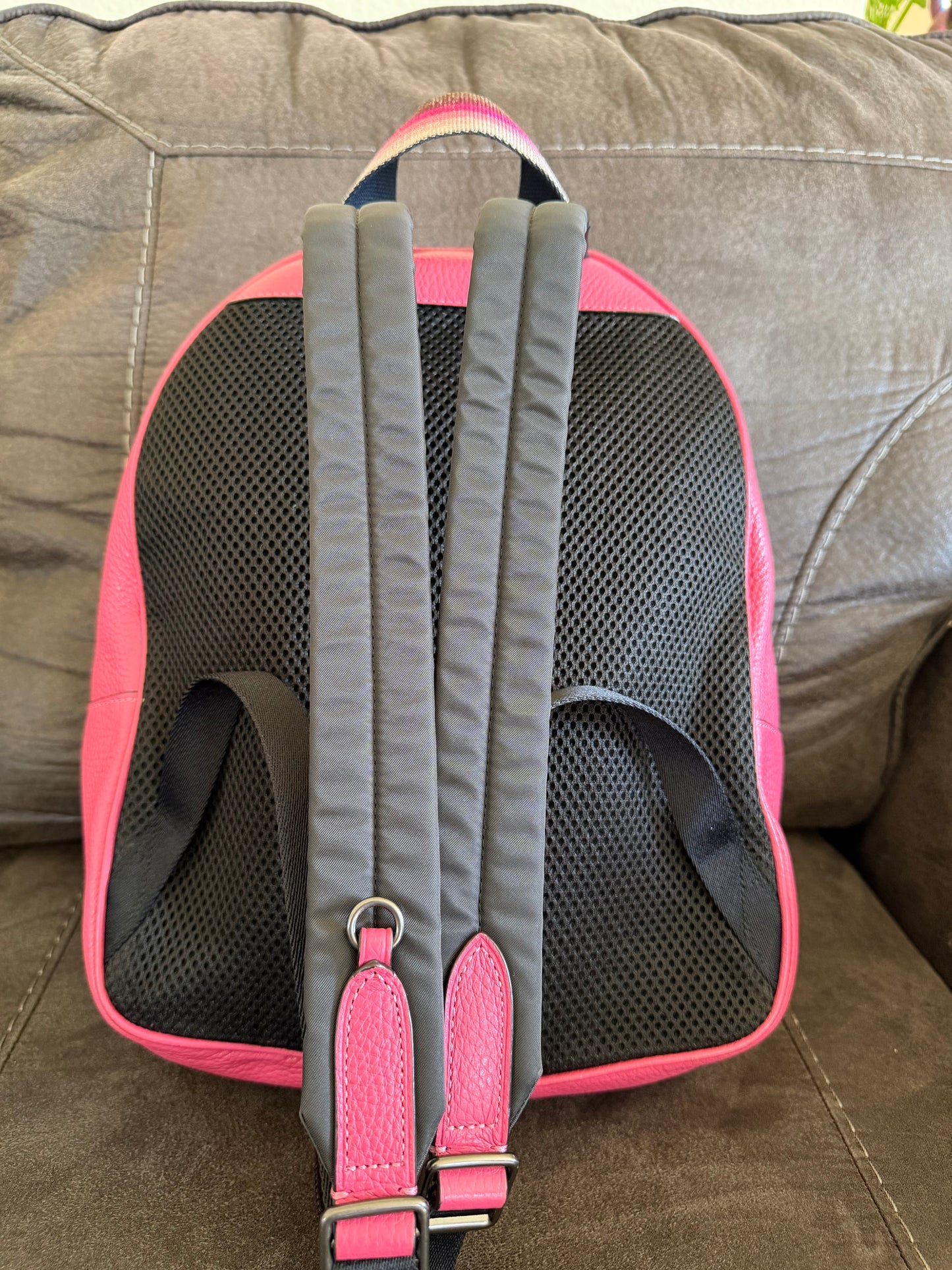 Coach Charlie backpack Pink