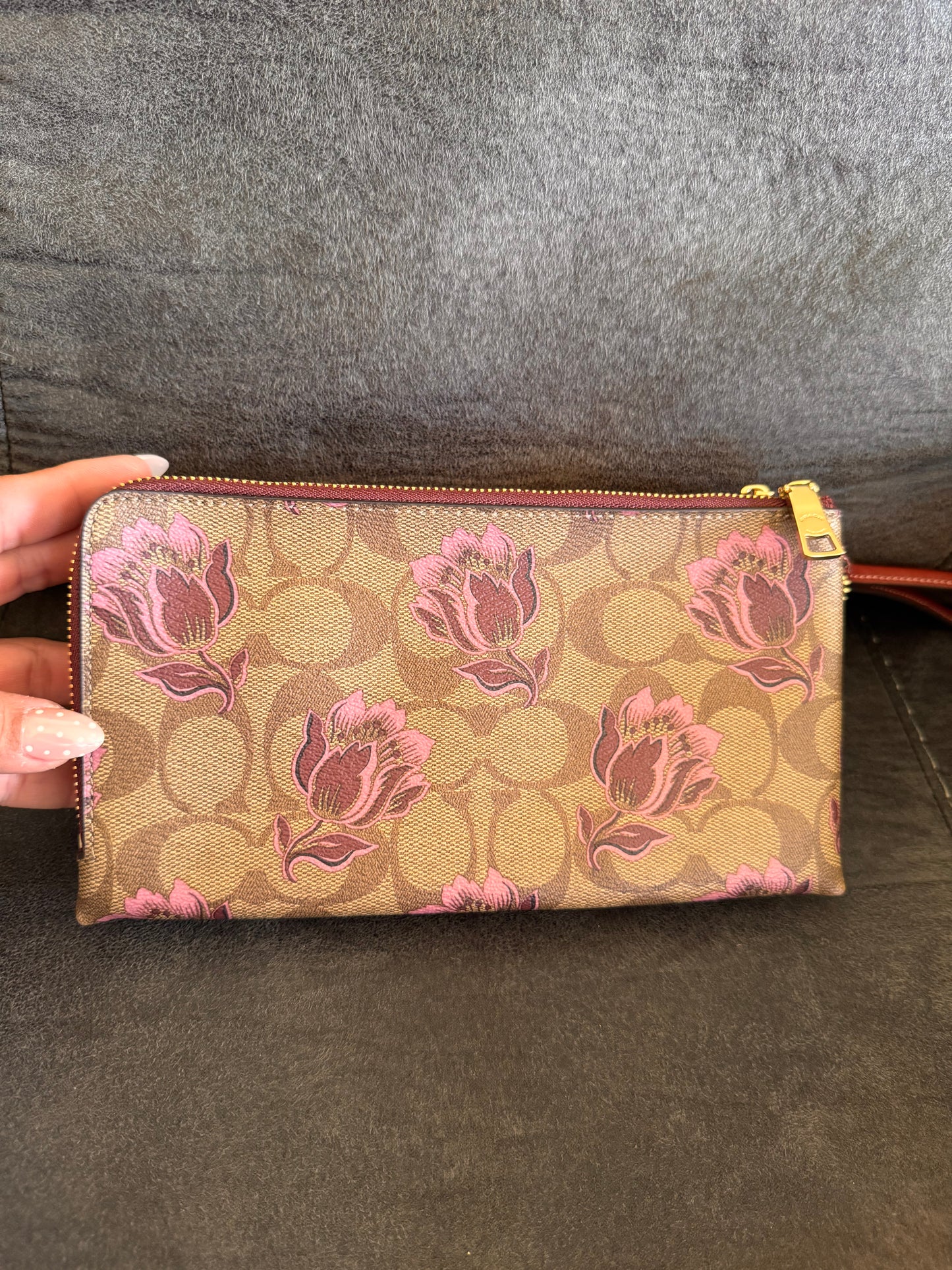 Coach Double Zip Wallet