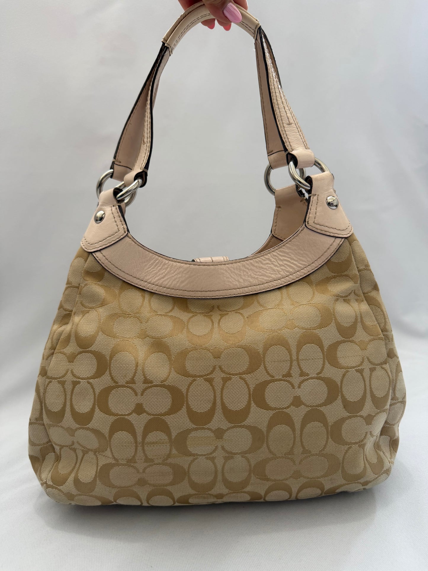 Coach Pink/Beige Soho Hobo