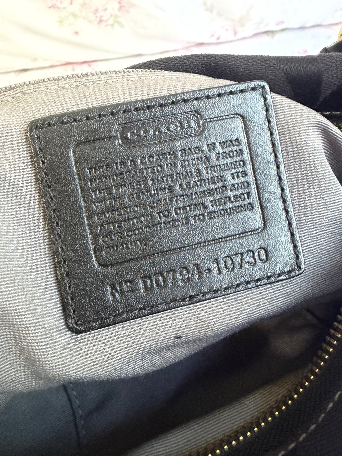 Coach Black Carly Small