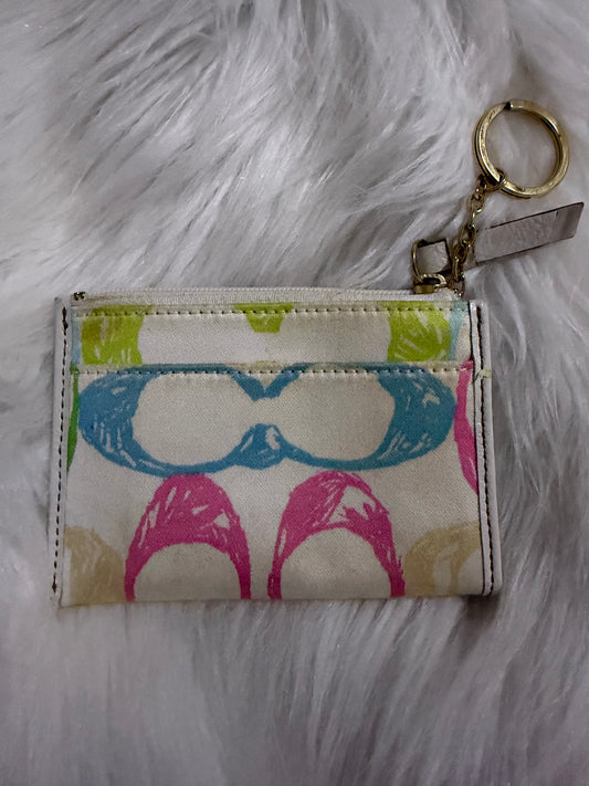 Coach Mini Coin Purse Colorful