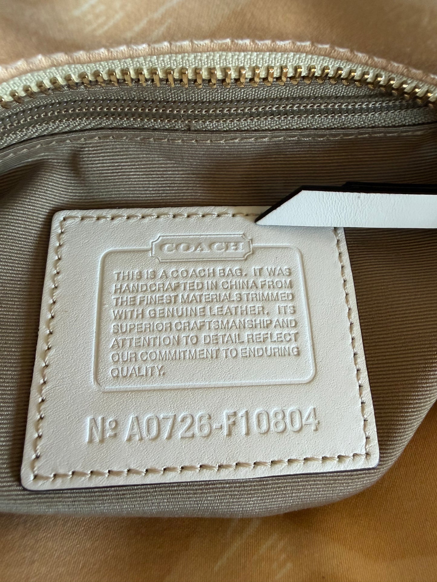 Coach Hampton Tote Small