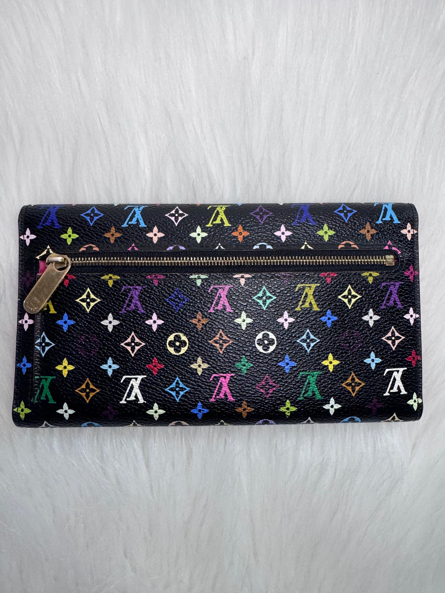 Wallet Multicolor Negra